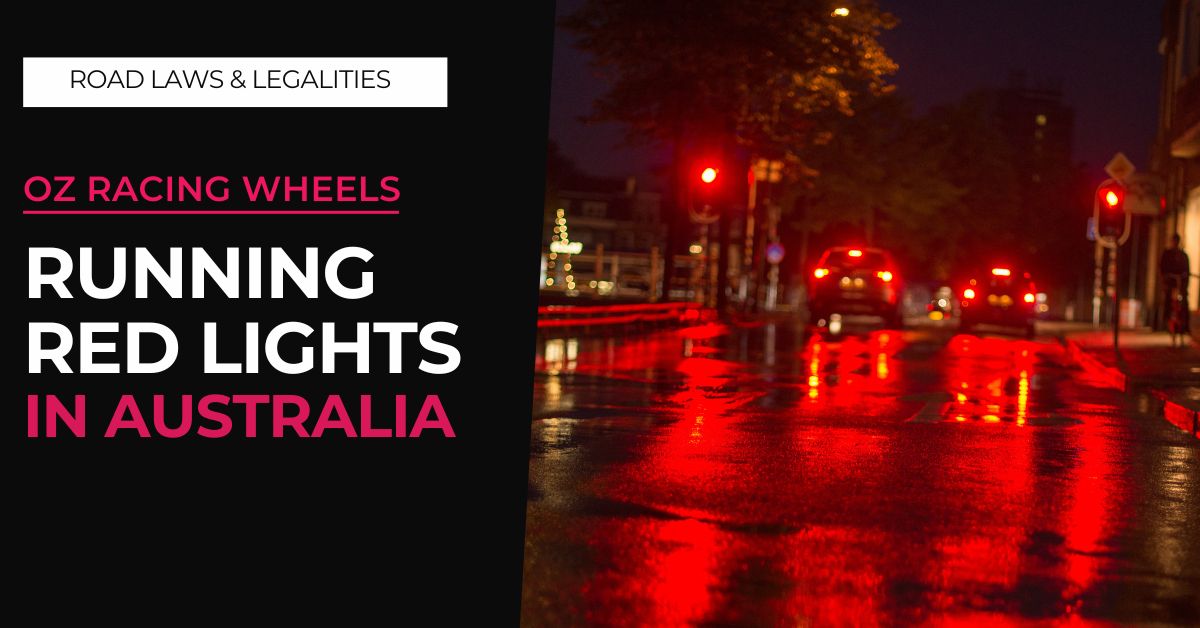 It is legal to run a red light in Australia, but only when…